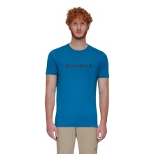 Mammut Hiking T-shirt Core Logo (recycled Polyester, organic Cotton) dark blue Men